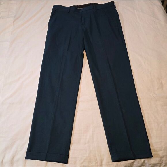 JF J.Ferrar Teal Suit Mens Size 42S - Picture 6 of 9